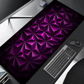 Large gaming Mouse Pad 90x40 Red Blue gradient design non-slip rubber sewn edge gaming desk mat keyboard gamers and office work (G5)