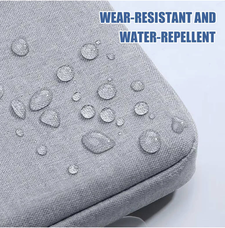 Waterproof Laptop Bag Sleeve Tablet Cover For MacBook Air Pro Xiaomi Dell Acer Notebook Computer Case (Light Gray 11 Inch)